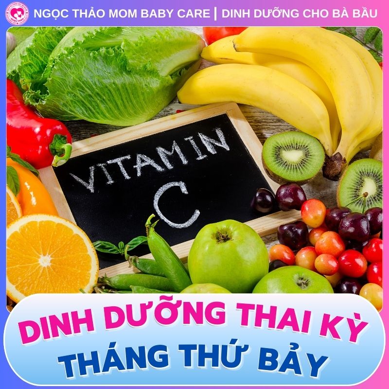 Thực phẩm giàu vitamin C cho bà bầu tháng thứ 7